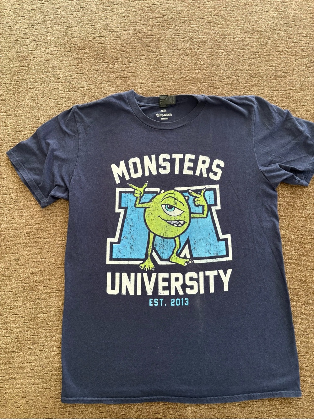 Disney Pixar Monsters University Men's T-Shirt Size medium
